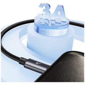 Kabelis USAMS U91 18W USB-C skirtas USB-A 1m tarnish - Image 4
