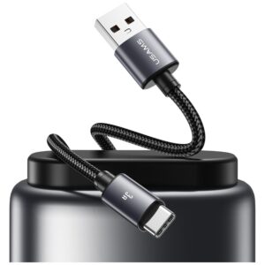 Kabelis USAMS U91 18W USB-C skirtas USB-A 1m tarnish - Image 2