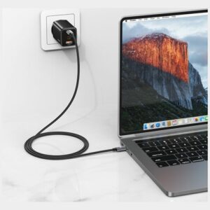 Kabelis USAMS U91 60W USB-C to USB-C 1m tarnish - Image 3
