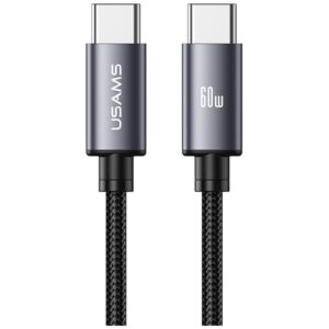 Kabelis USAMS U91 60W USB-C to USB-C 1m tarnish