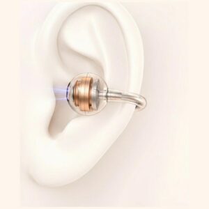Ausinės TWS USAMS R03 Echo Clip-on Bluetooth 6.0 wireless mėlynos spalvos - Image 5