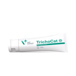 VETEXPERT Trichocat - pasta nuo plaukų kamuoliukų katėms - 120 g - Image 1