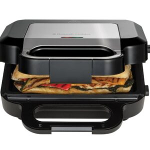 Russell Hobbs 26810-56 sumuštinių keptuvė 750 W Juoda, Nerūdijančiojo plieno - Image 2