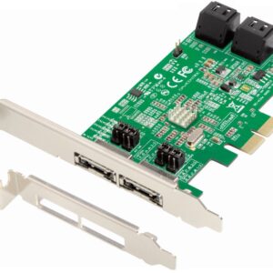 Dawicontrol DC-624E RAID RAID valdiklis PCI Express x2 2.0 6 Gbit/s - Image 1
