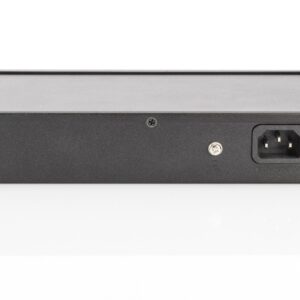 Digitus DN-95331 tinklo komutatorius Valdomas L2+ Gigabit Ethernet (10/100/1000) Maitinimas per Eternetą (PoE) Juoda - Image 2