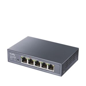Cudy 5-Port 2.5G Easy-Managed Switch, HS105 3.0 Valdomas L2 2.5G Ethernet (100/1000/2500) Juoda - Image 2