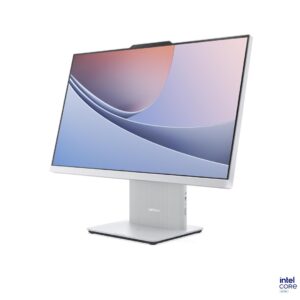 „Lenovo IdeaCentre AIO 24ILL11 Ultra 5“ 226 V, 23,8 colių FHD IPS, 250 nits, 100 Hz, AG, 16 GB LPDDR5X-8533, 1 TB SSD, „Intel Arc Graphics“, 130 V, 5,0 MP kamera, „Windows 11“, „Cloud Grey“ - Image 2
