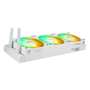 ASUS TUF Gaming LC III 360 ARGB LCD White Edition Procesorius Universalusis skystinis aušintuvas 12 cm Balta 1 vnt - Image 3