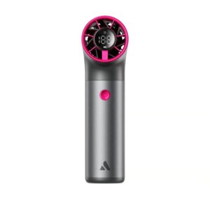 AECOOLY Aero Ultra Didelio greičio rankinis ventiliatorius, pilkai violetinis - Image 3