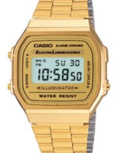 Casio A168WG-9WDF rankinis laikrodis Laikrodis su apyranke Elektroninis Auksas - Image 1
