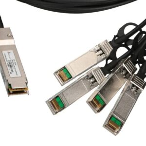 Extralink EX.15791 „InfiniBand“ arba pluoštinis optinis kabelis 3 m QSFP+ 4x QSFP+ DAC Juoda - Image 2