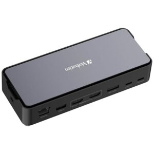 Adapter Verbatim docking station USB-C Pro 15in1 grey 32173 - Image 3