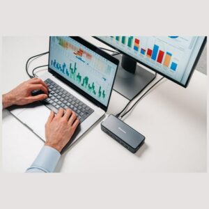Adapter Verbatim docking station USB-C Pro 15in1 grey 32173 - Image 5