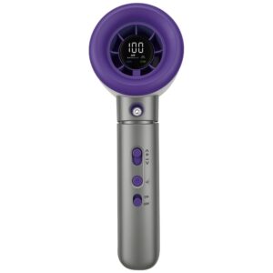 Rankinis ventiliatorius Verbatim Cool `n` Go Aqua Breeze violetinės spalvos pilkos spalvos 32345 - Image 2