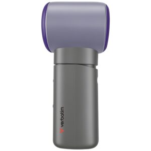 Rankinis ventiliatorius Verbatim Cool `n` Go Aqua Breeze violetinės spalvos pilkos spalvos 32345 - Image 3