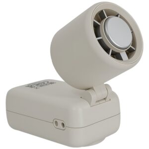 Rankinis ventiliatorius Verbatim Cool `n` Go Ice Touch Mini baltos spalvos sidabro spalvos 32346 - Image 2