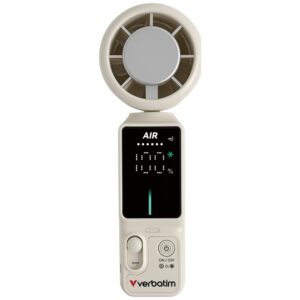 Rankinis ventiliatorius Verbatim Cool `n` Go Ice Touch Pro baltos spalvos sidabro spalvos - Image 3