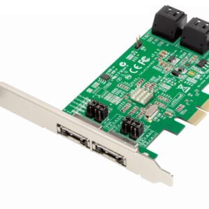 Dawicontrol DC-624E RAID RAID valdiklis PCI Express x2 2.0 6 Gbit/s - Image 2