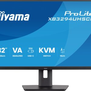 iiyama ProLite XB3294UHSCP-B1 kompiuterio monitorius 80 cm (31.5") 3840 x 2160 pikseliai 4K Ultra HD Juoda - Image 2