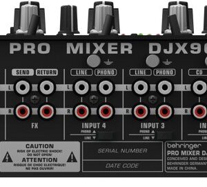 Behringer DJX900USB garsų maišiklis 5 kanalai - Image 2