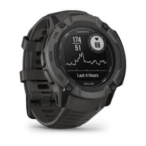 Garmin Instinct 2X Solar 2,79 cm (1.1") MIP 50 mm Skaitmeninis 176 x 176 pikseliai Lietimui jautrus ekranas Grafitas GPS (palydovinis) - Image 3