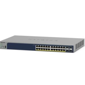 NETGEAR GS728TPP Valdomas L2/L3/L4 Gigabit Ethernet (10/100/1000) Maitinimas per Eternetą (PoE) Pilka - Image 2
