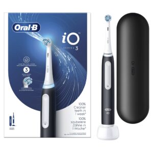 Oral-B 8006540731536 elektrinis dantų šepetėlis Suaugusiems Besisukantis vibruojantis dantų šepetėlis Juoda, Balta - Image 1