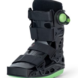 Trumpa pėdos ir čiurnos ortozė "AIR WALKER DUO" SHORT O-1185/M REHAFUND, juoda