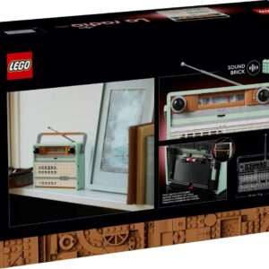 LEGO ICONS 10334 Retro radijas - Image 2