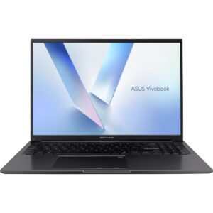 ASUS Vivobook 16 M1605NAQ-MB116 Ryzen 5 1500 16,0 colių WUXGA IPS lygio ekranas 60 Hz 300 nitų AG 16 GB DDR5 512 GB SSD Radeon grafika WLAN + BT 720p kamera 42 Wh baterija Be operacinės sistemos „Indie Black“