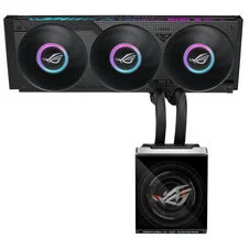 Asus ROG STRIX SLC IV 360 ARGB LCD AiO-Wasserkühlung - 360mm, juodos spalvos