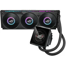 Asus ROG STRIX LC IV 360 ARGB LCD AiO-Wasserkühlung - 360mm, juodos spalvos