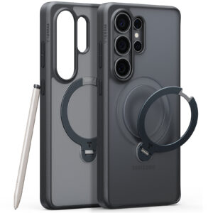 Torras Ostand Q3 Spin, obsidian black - Samsung Galaxy S26 Ultra - Image 3