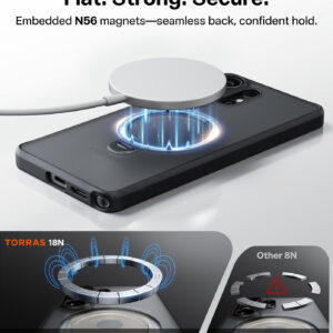 Torras Ostand Q3 Spin, obsidian black - Samsung Galaxy S26 Ultra - Image 5