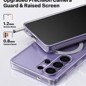 Torras Ostand Q3 Spin, clear - Samsung Galaxy S26 Ultra - Image 9