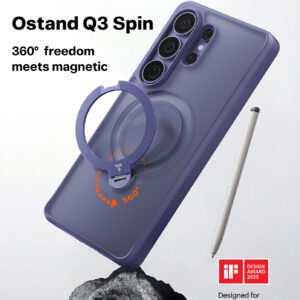 Torras Ostand Q3 Spin, violet surge - Samsung Galaxy S26 Ultra - Image 3