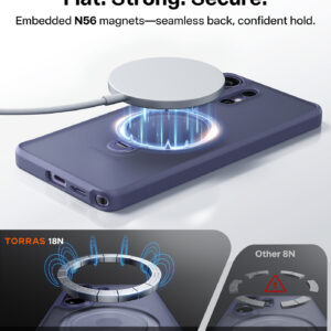 Torras Ostand Q3 Spin, violet surge - Samsung Galaxy S26 Ultra - Image 7