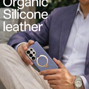 Torras Ostand Q3 VegSkin, dark purple - Samsung Galaxy S26 Ultra - Image 5