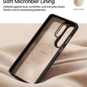 Torras Ostand Q3 VegSkin, dark purple - Samsung Galaxy S26 Ultra - Image 10