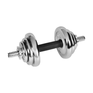 REBEL ACTIVE chromuoti reguliuojamo svorio hanteliai dėkle, 20 kg, su štanga - Image 3