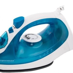 Esperanza EHI002 lygintuvas Garinis lygintuvas Keraminis padas Mėlyna, Balta 2200 W