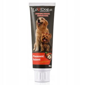 LOVIDOG Pheasant with apple - skanėstas šuniui - 90g