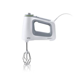 Braun HM 5000 WH Rankinis plaktuvas 700 W Pilka, Balta - Image 3