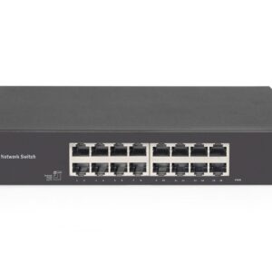 Digitus DN-80112-2 tinklo komutatorius Ne-valdomas Gigabit Ethernet (10/100/1000) Juoda - Image 3