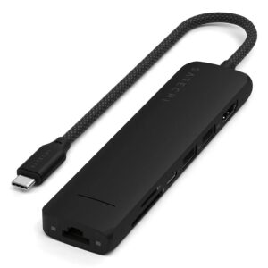 Satechi ST-P7SK sąsajos šakotuvas C tipo USB 10000 Mbit/ai Juoda - Image 1