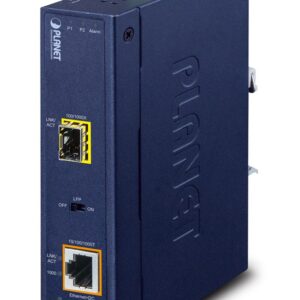 PLANET IGTP-805AT tinklo medijos keitiklis 2000 Mbit/ai 1310 nm Mėlyna