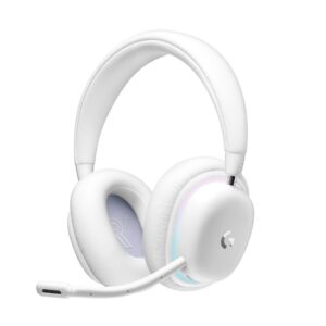 Logitech G 981-001083 Ausinės be mikrofono ir ausinės su mikrofonu Laisvų rankų įranga Bevielis Su lankeliu Žaidimams Bluetooth Balta - Image 3