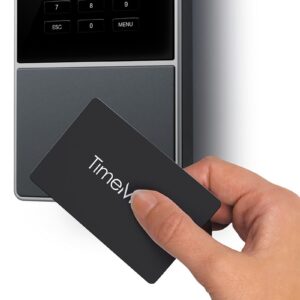 Safescan TimeMoto TM-616 Juoda Bekontaktė kortelė AC TFT Ethernet LAN jungtis - Image 2