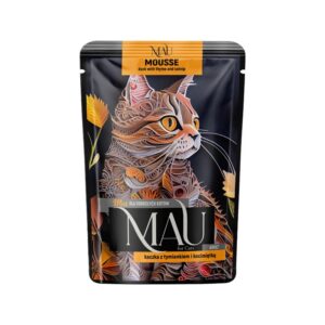 MAU Mousse Duck with thyme and catnip - šlapias kačių maistas - 85g
