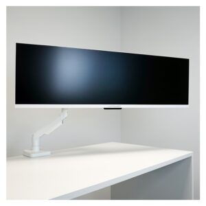 LC-Power LC-EQ-A49W monitoriaus laikiklis arba stovas 124,5 cm (49") Stalas Balta - Image 3